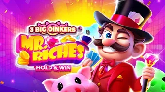 Capa do jogo 3 Big Oinkers Mr. Riches